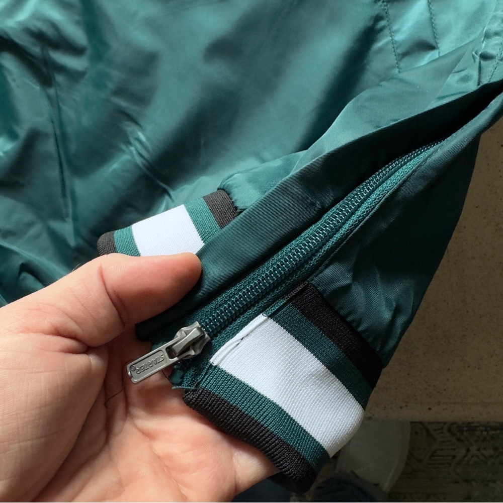 Starter Philadelphia eagles jacket pullover windb… - image 9